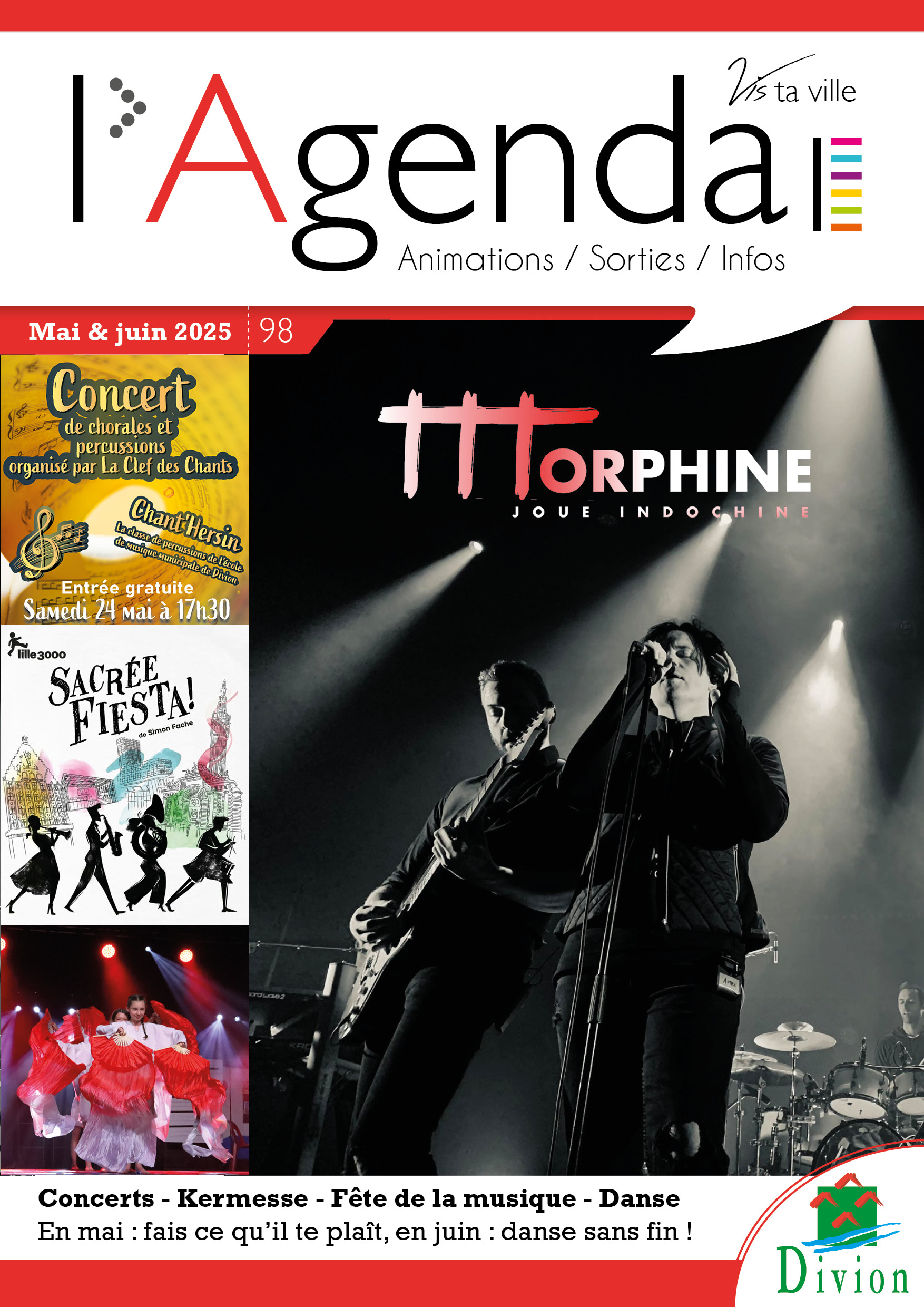 une agenda mai juin