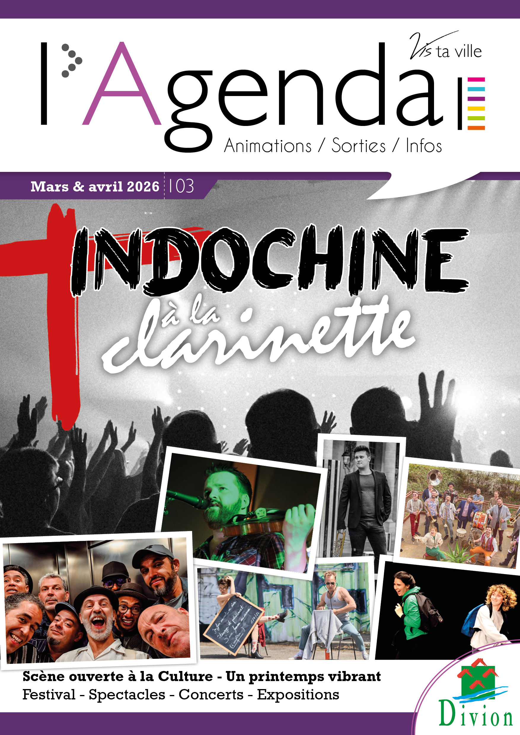 agenda mars avril 2026